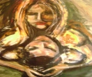 figurative expressionism
acrylic on canvas
